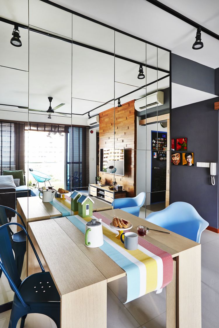 Modern, Scandinavian Design - Dining Room - Condominium - Design by Fuse Concept Pte Ltd