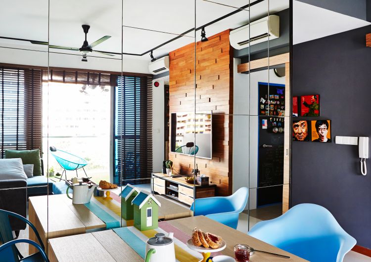 Modern, Scandinavian Design - Living Room - Condominium - Design by Fuse Concept Pte Ltd
