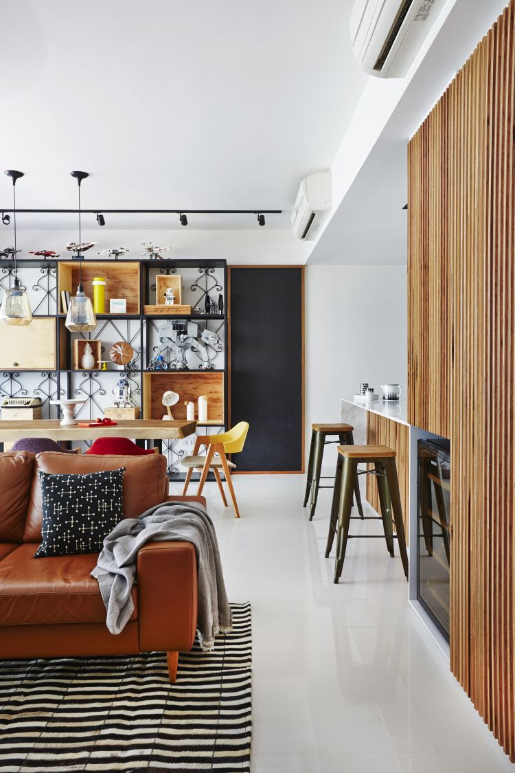 Eclectic, Scandinavian Design - Living Room - Condominium - Design by Fuse Concept Pte Ltd