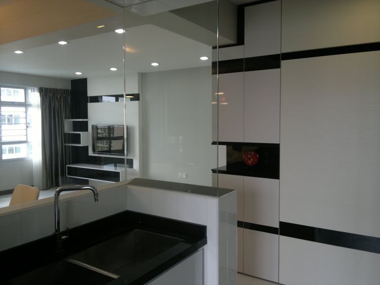 Contemporary, Minimalist Design - Kitchen - HDB 5 Room - Design by Gim Wee Renovation Contractor