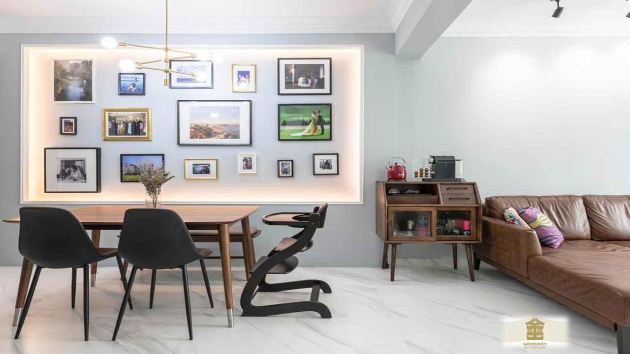 Vintage Design - Living Room - Condominium - Design by Goodman Interior Pte Ltd