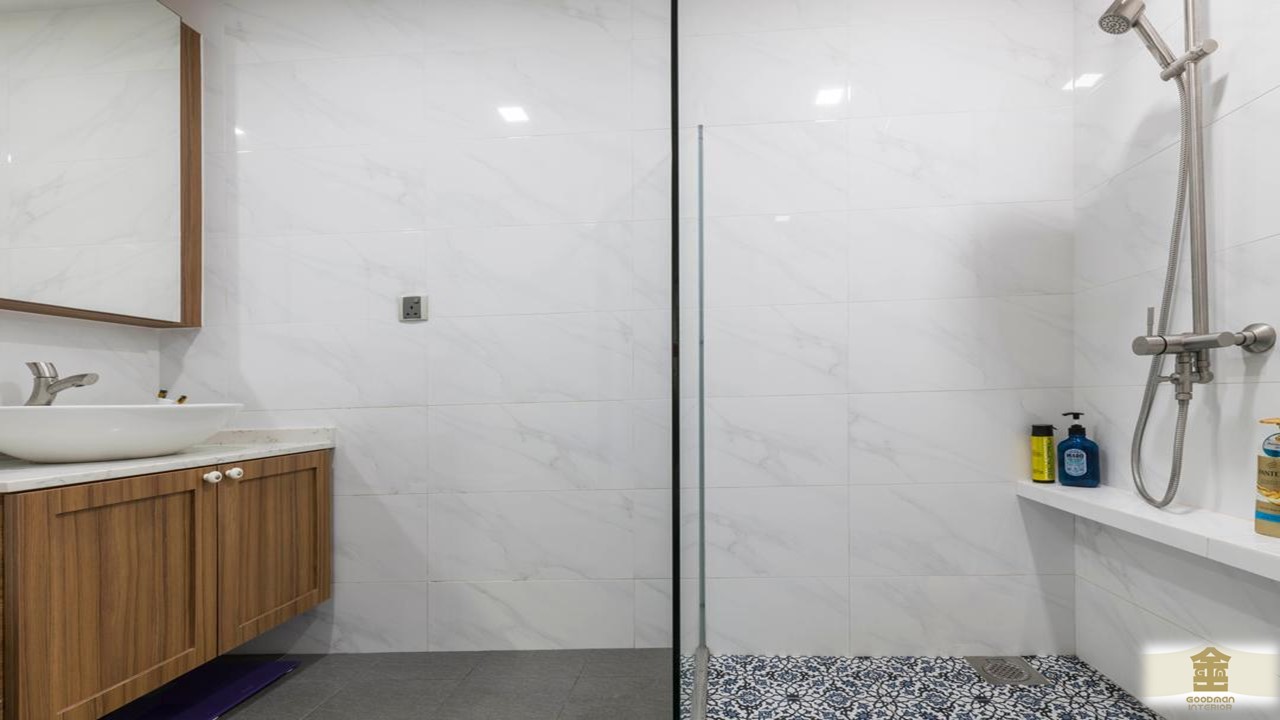 Vintage Design - Bathroom - Condominium - Design by Goodman Interior Pte Ltd