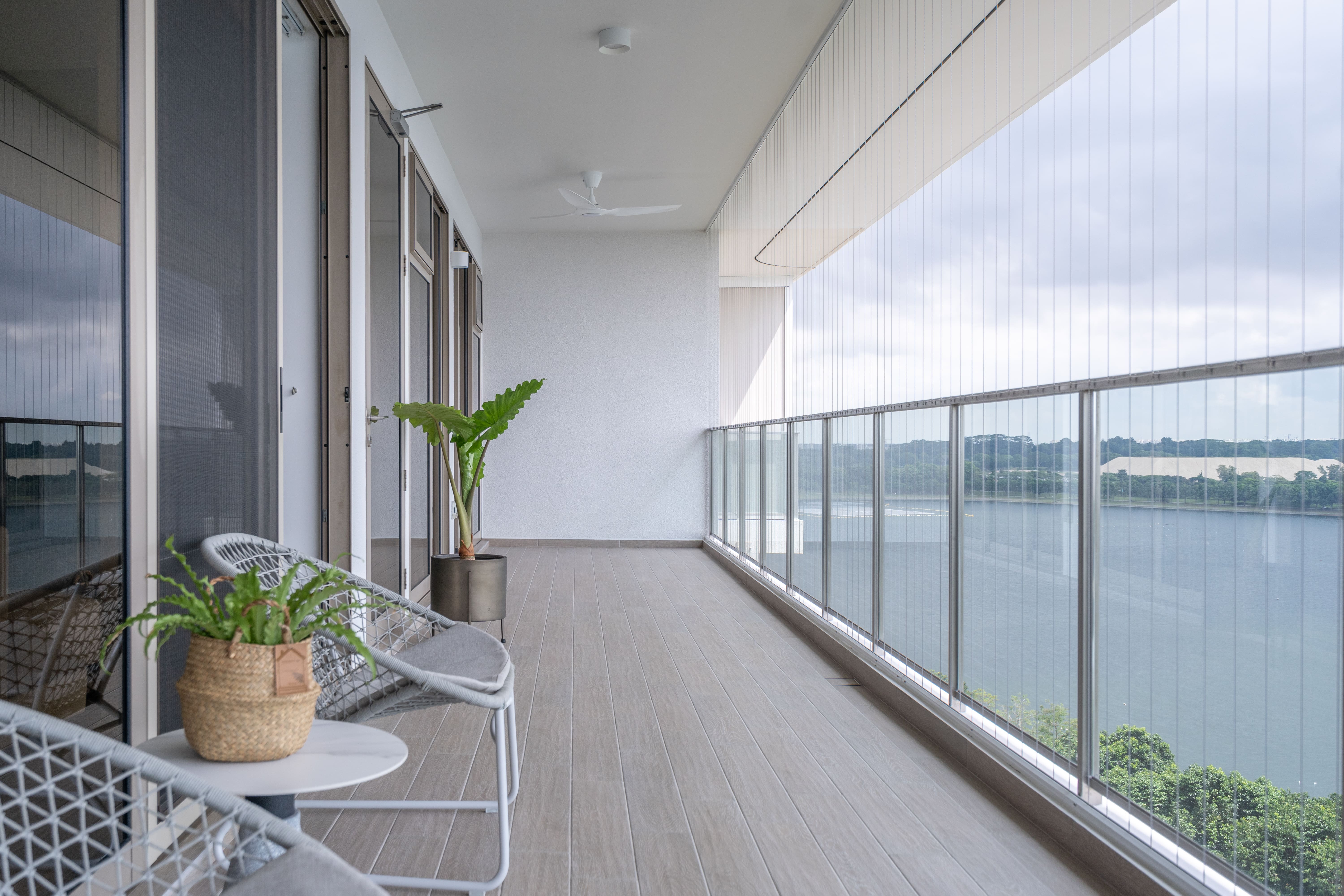 Contemporary Design - Balcony - Condominium - Design by Goodman Interior