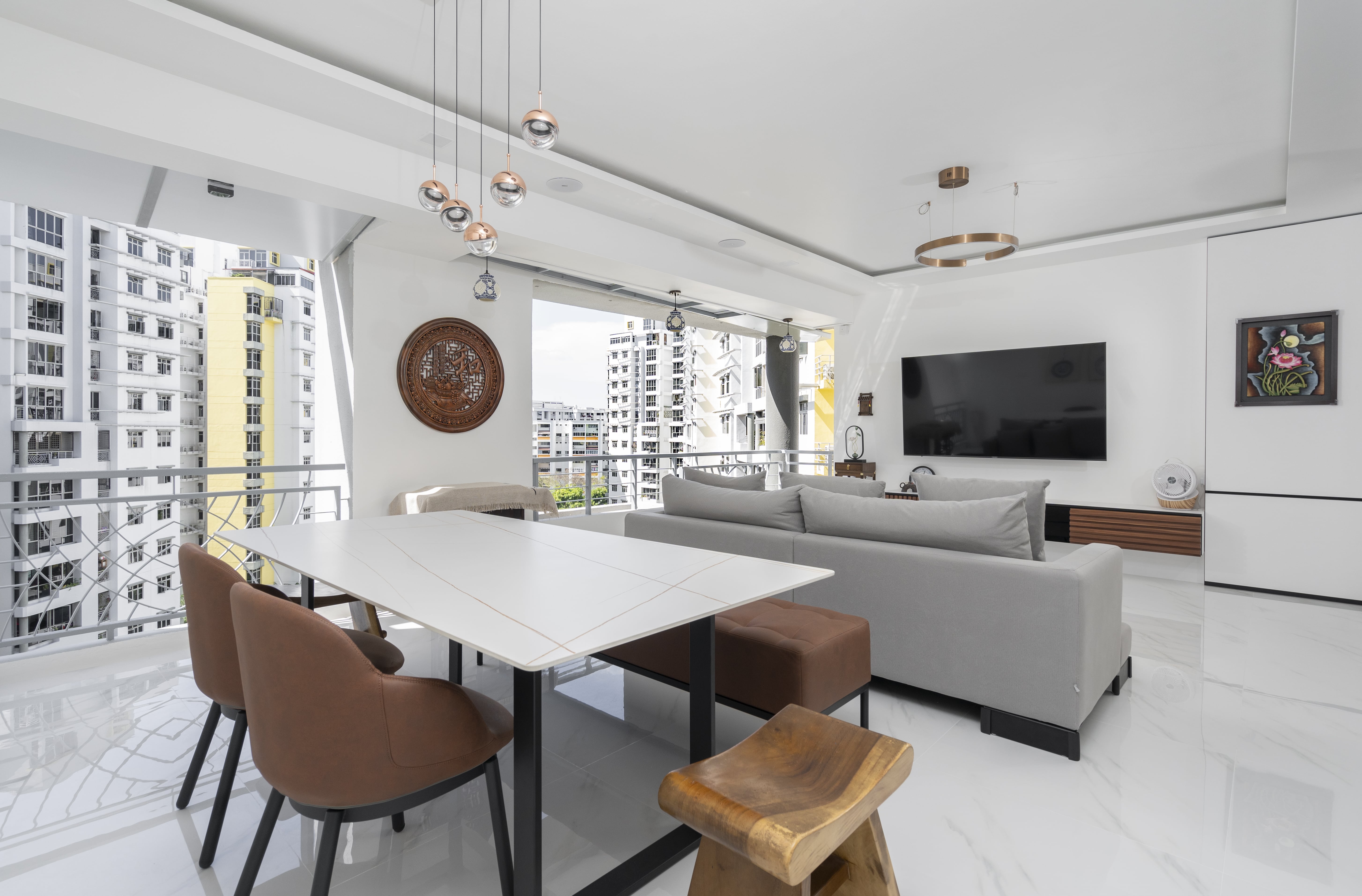 Contemporary, Modern Design - Dining Room - Condominium - Design by Goodman Interior