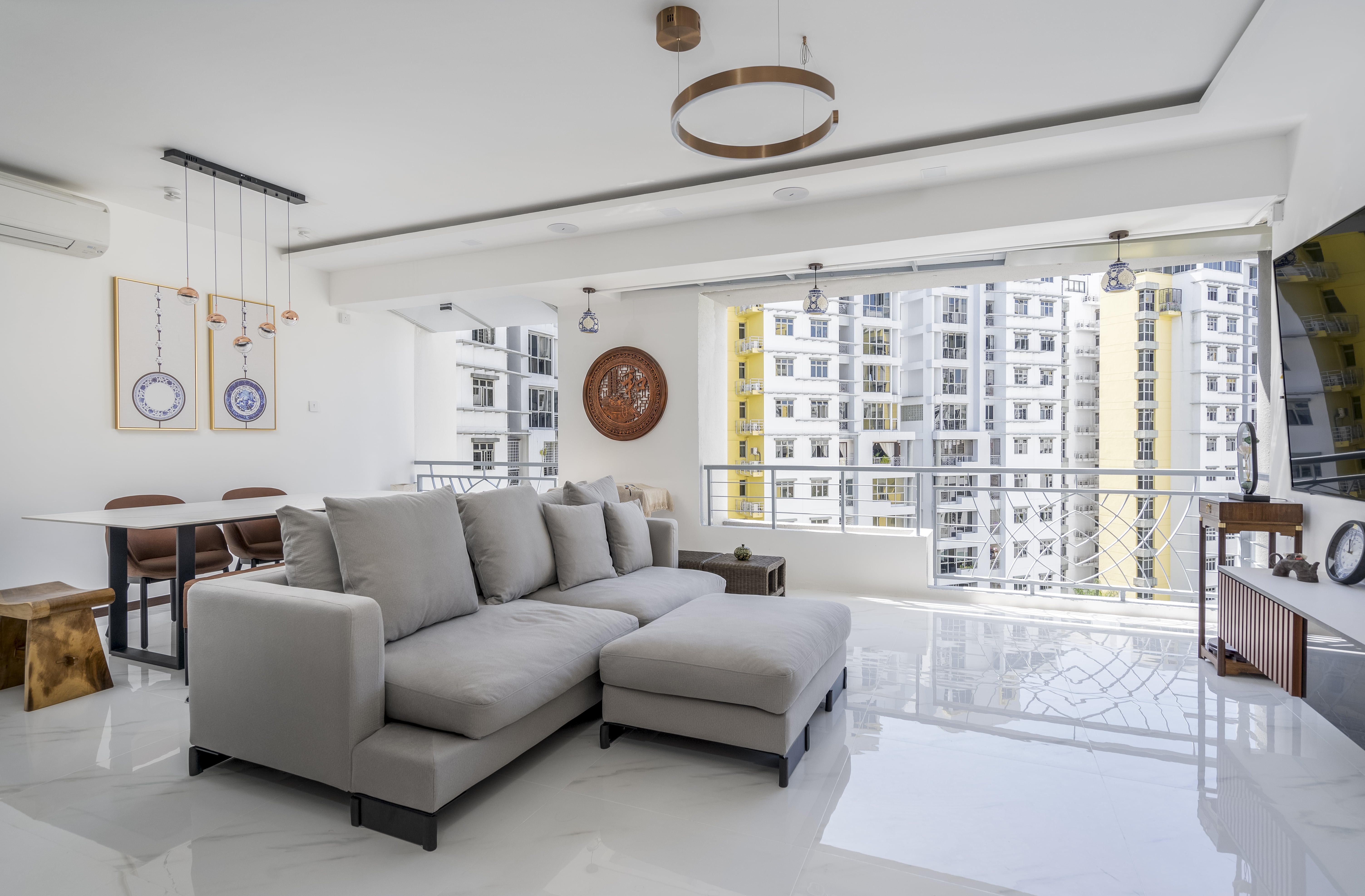 Contemporary, Modern Design - Living Room - Condominium - Design by Goodman Interior