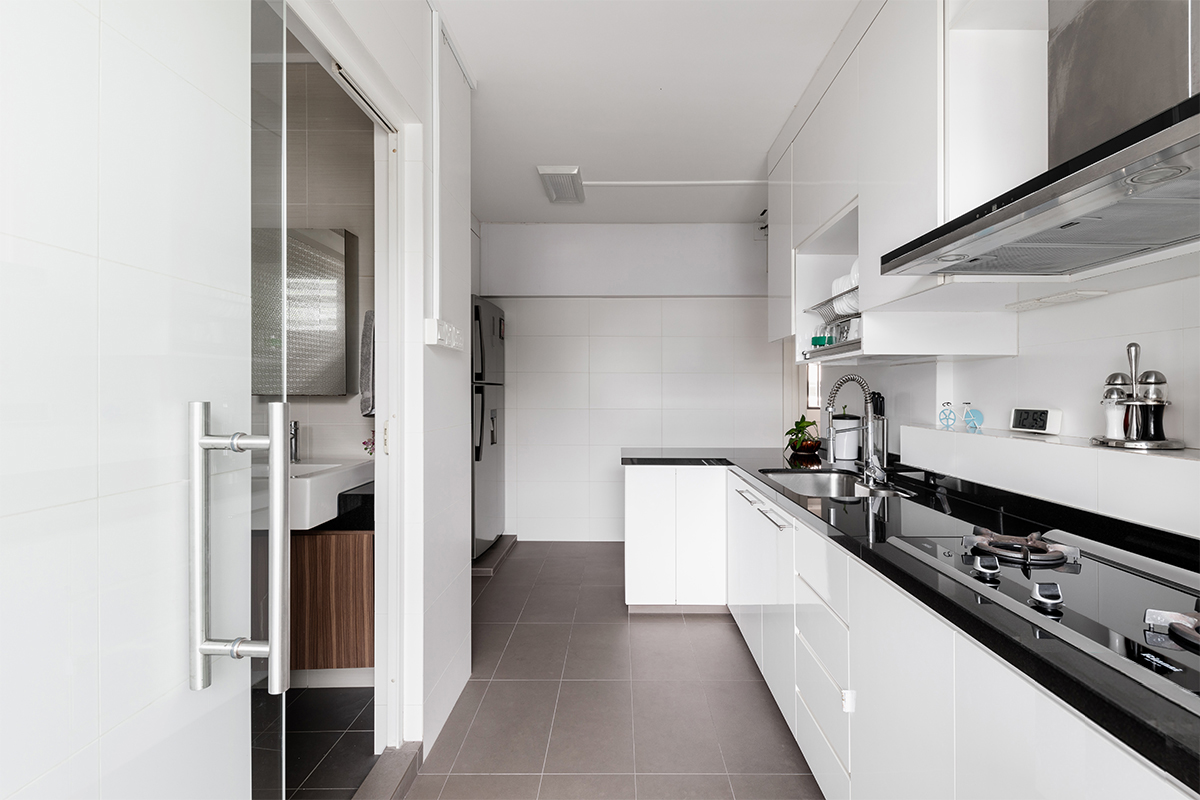 Modern Design - Kitchen - HDB Executive Apartment - Design by Goodman Interior