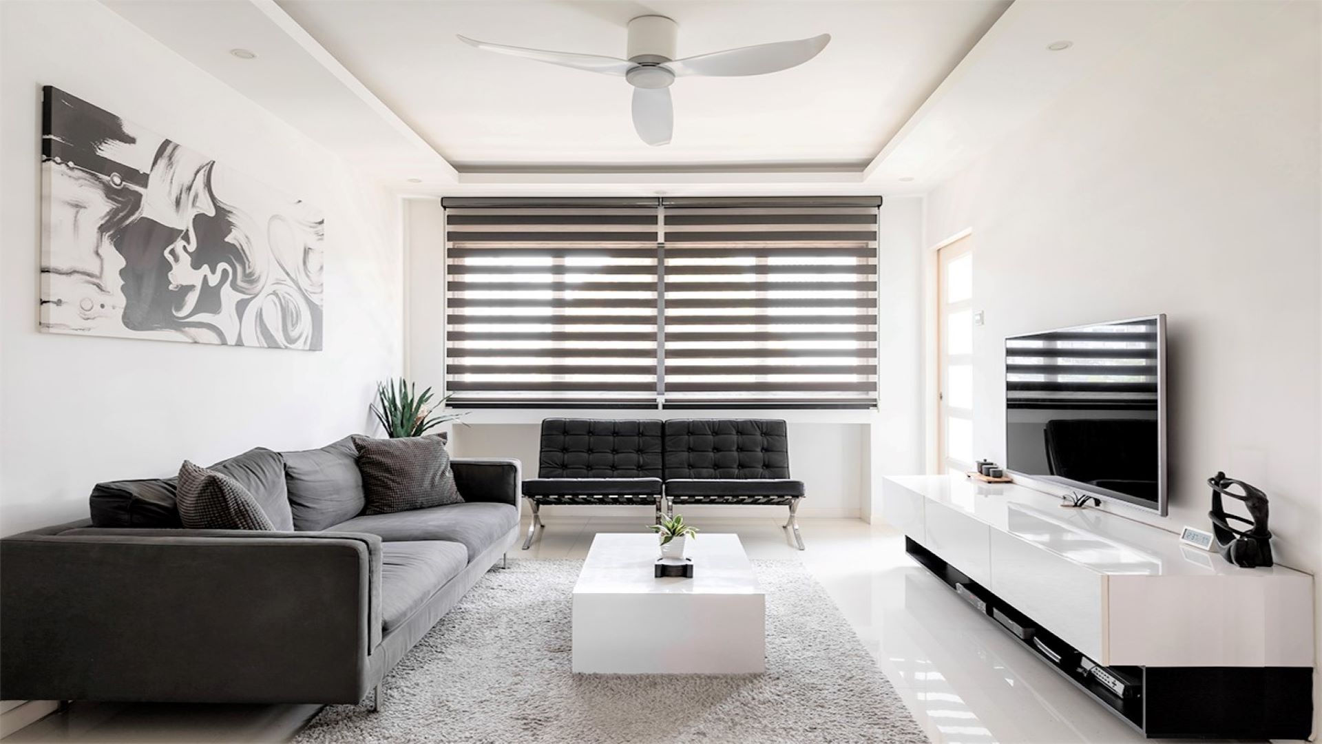 Modern Design - Living Room - HDB Executive Apartment - Design by Goodman Interior