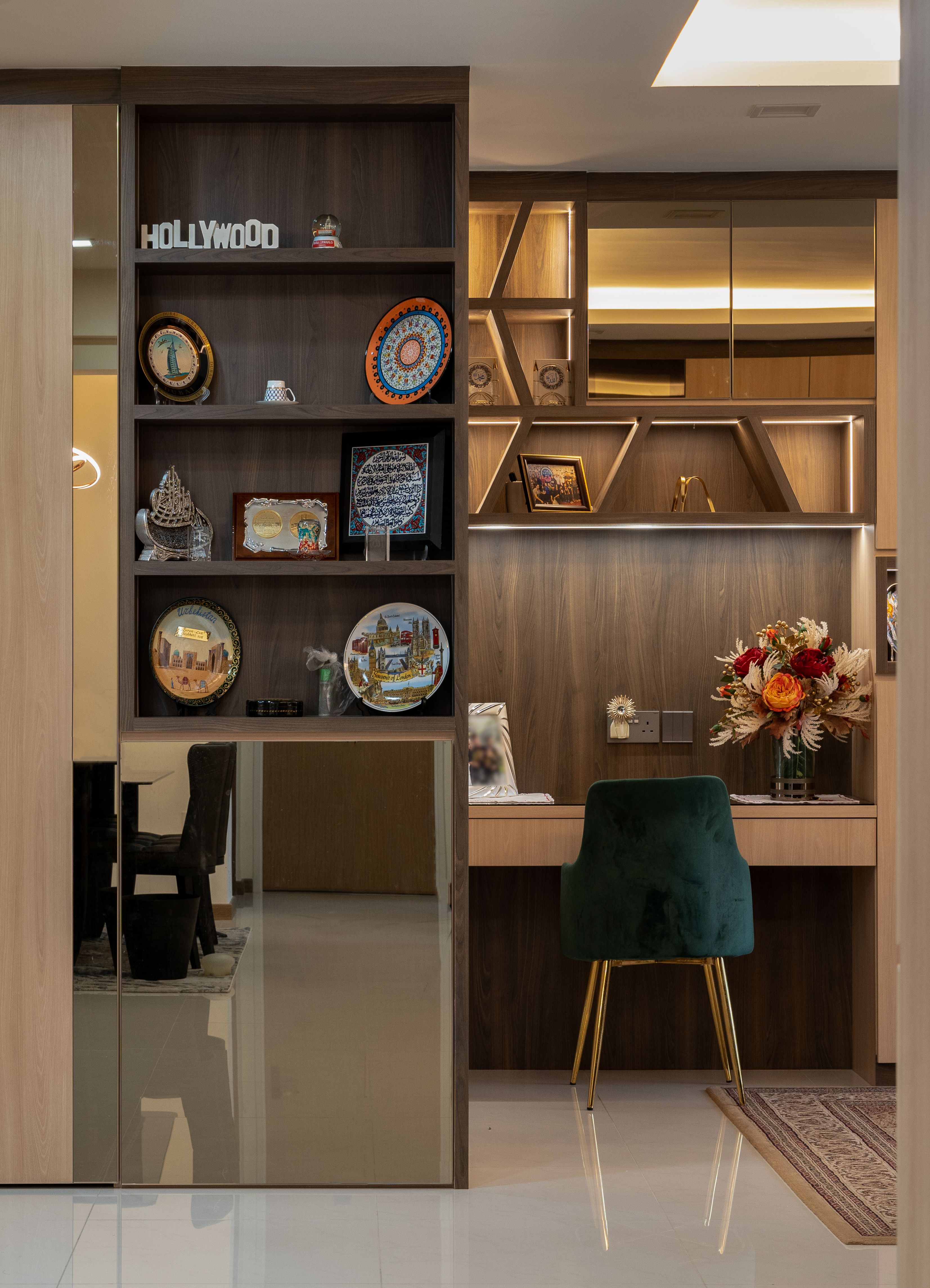 Modern, Scandinavian Design - Study Room - HDB 5 Room - Design by Goodman Interior