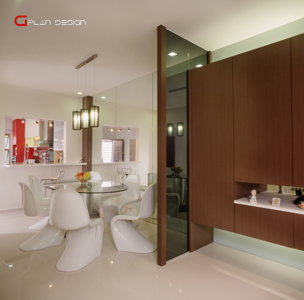 Modern Design - Dining Room - Landed House - Design by G'Plan Design Pte Ltd