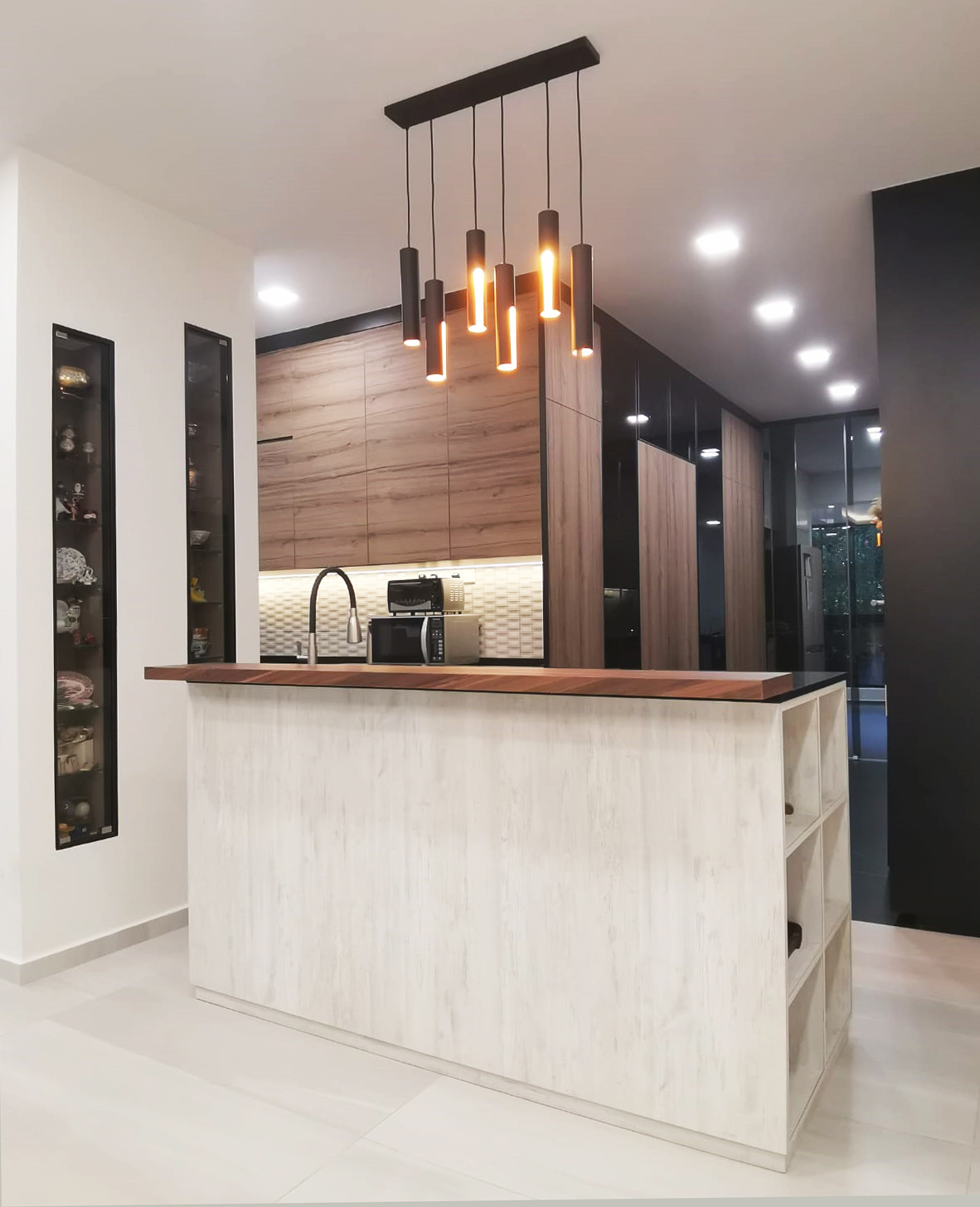 Modern, Oriental Design - Kitchen - Landed House - Design by GranVision D'sign Pte Ltd