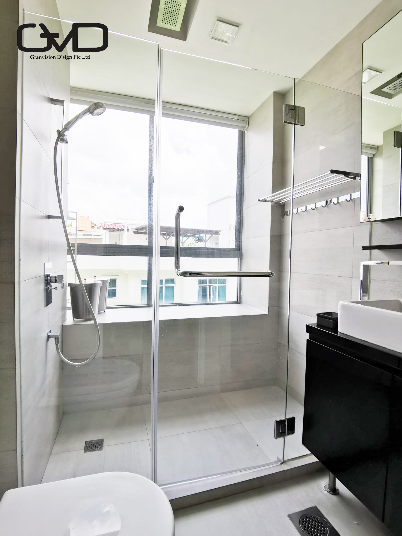 Contemporary, Modern Design - Bathroom - Condominium - Design by GranVision D'sign Pte Ltd