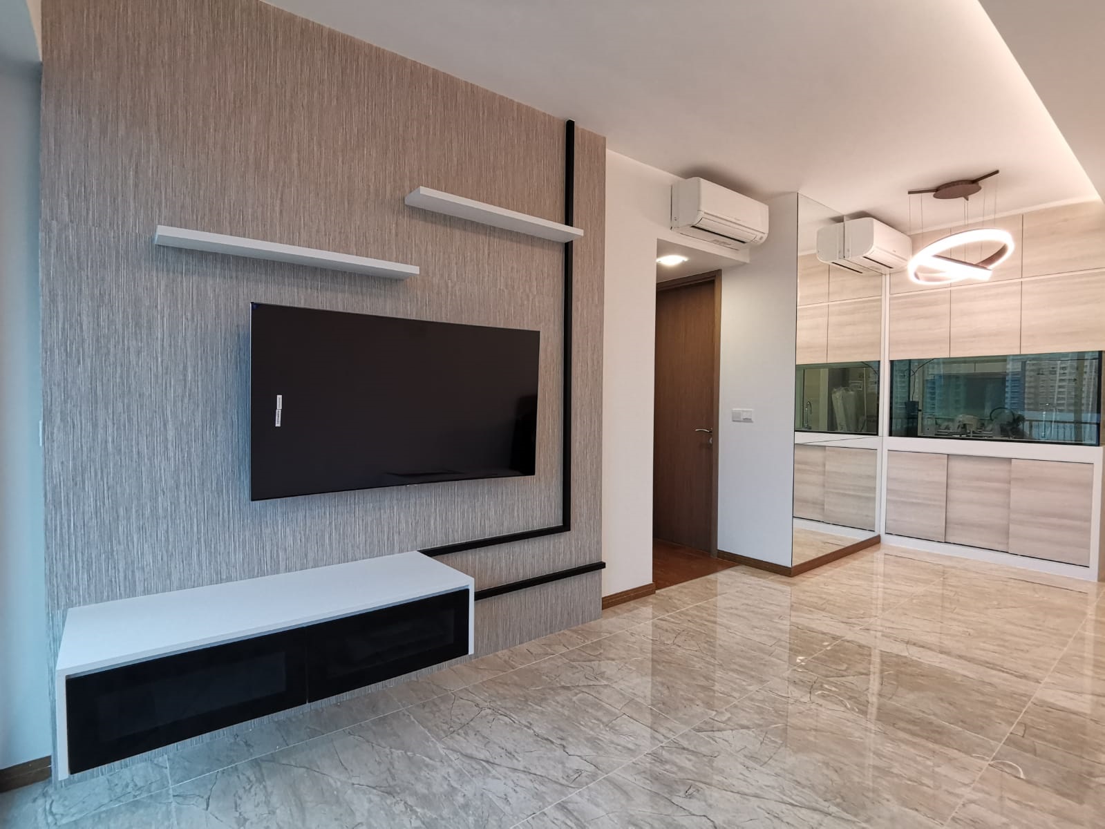 Contemporary, Modern Design - Living Room - Condominium - Design by GranVision D'sign Pte Ltd