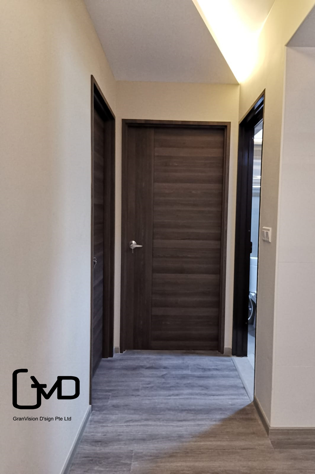 Industrial, Rustic Design - Living Room - HDB 3 Room - Design by GranVision D'sign Pte Ltd