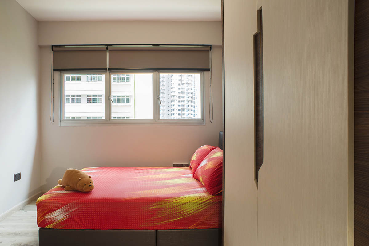 Contemporary Design - Bedroom - HDB 3 Room - Design by Great Oasis Interior Design