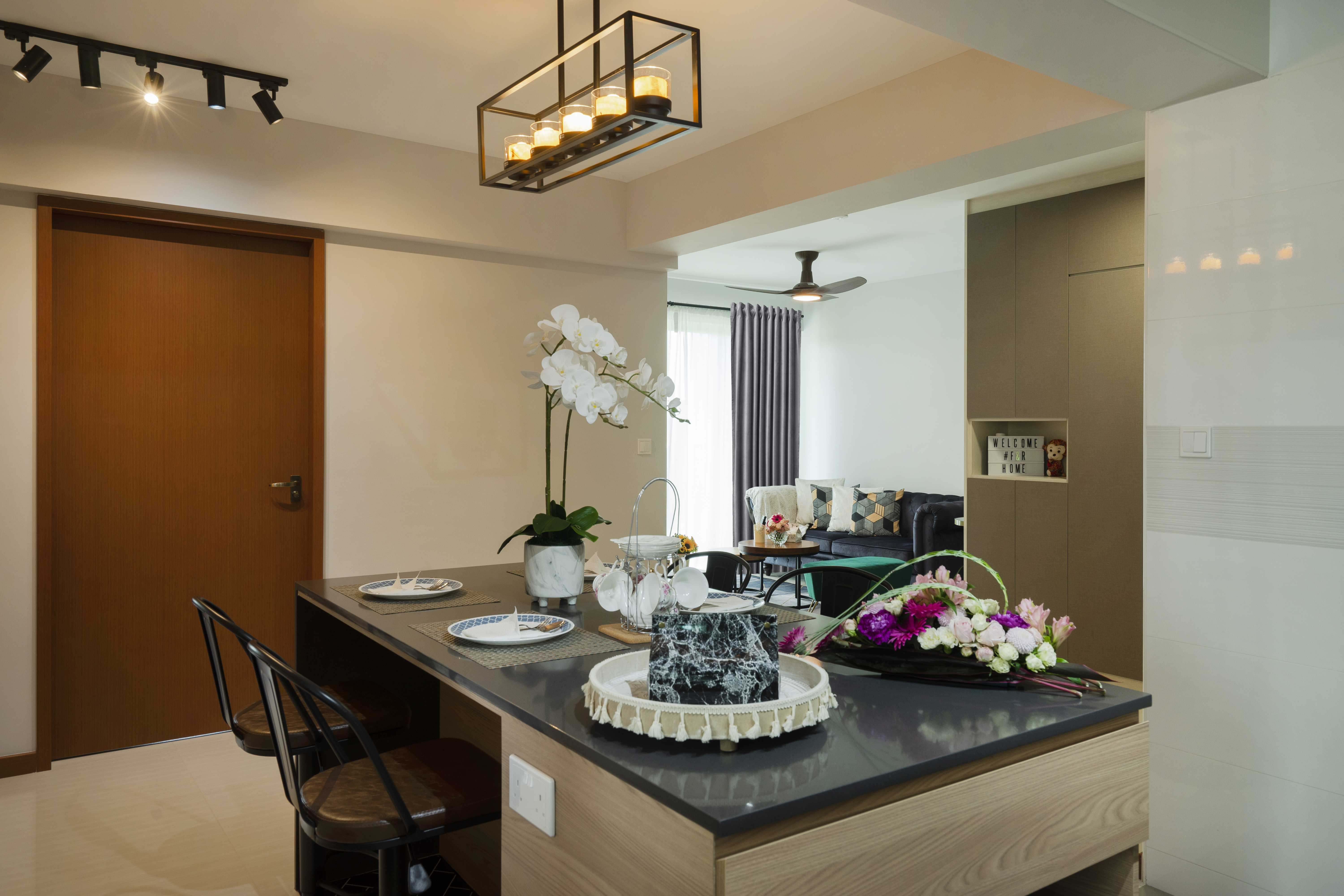 Contemporary Design - Kitchen - HDB 4 Room - Design by Great Oasis Interior Design