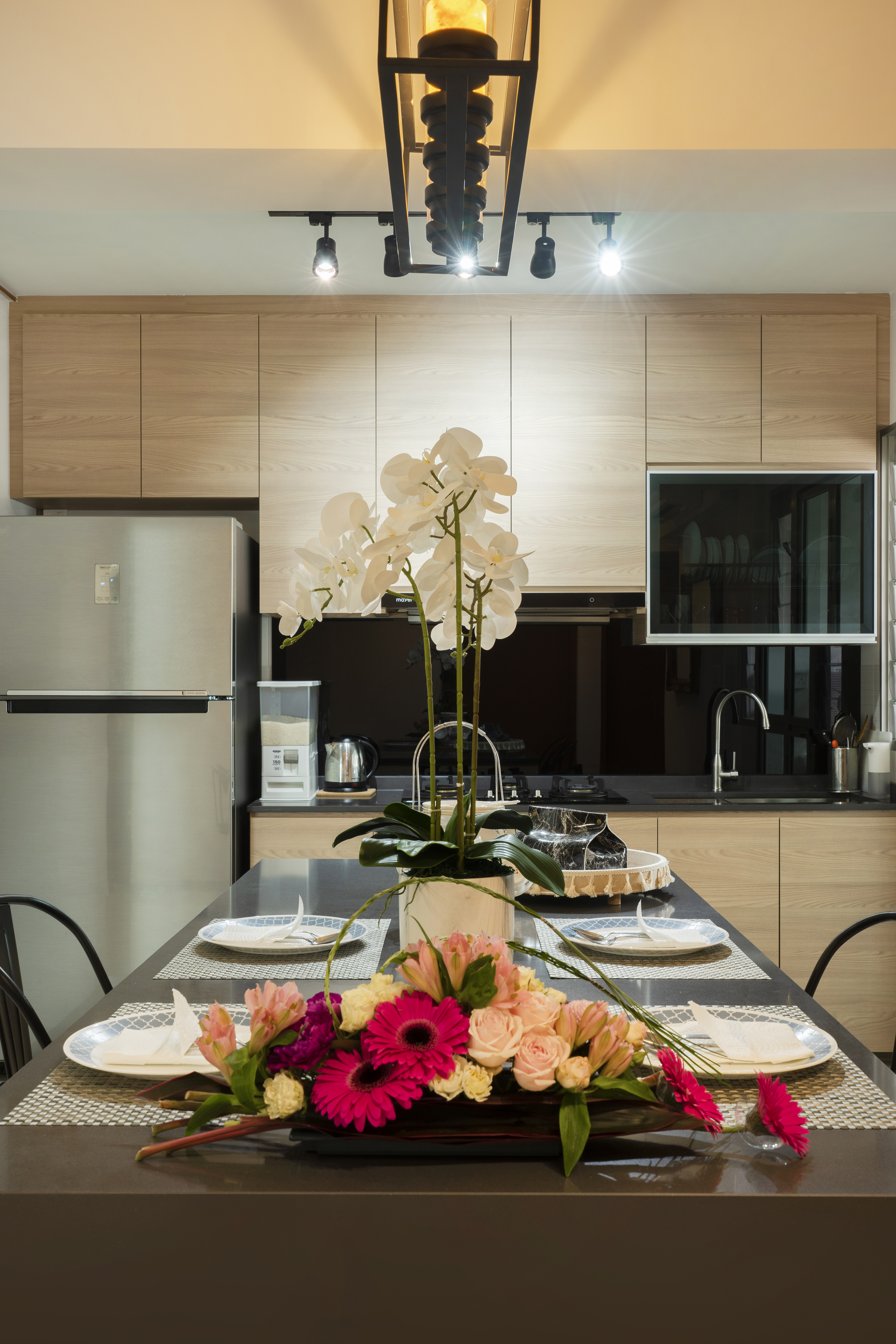 Contemporary Design - Kitchen - HDB 4 Room - Design by Great Oasis Interior Design