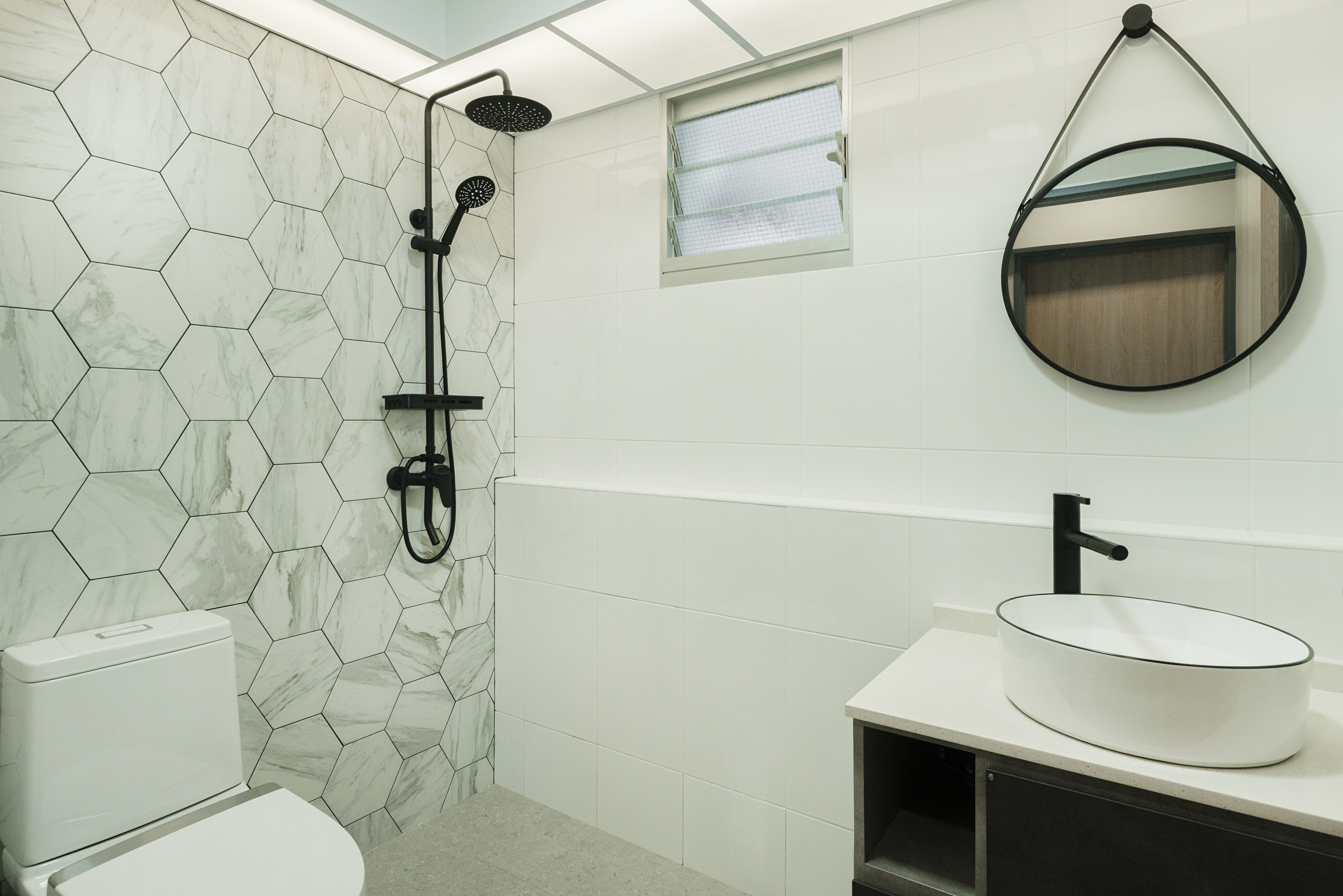 Contemporary, Modern Design - Bathroom - HDB 4 Room - Design by Great Oasis Interior Design