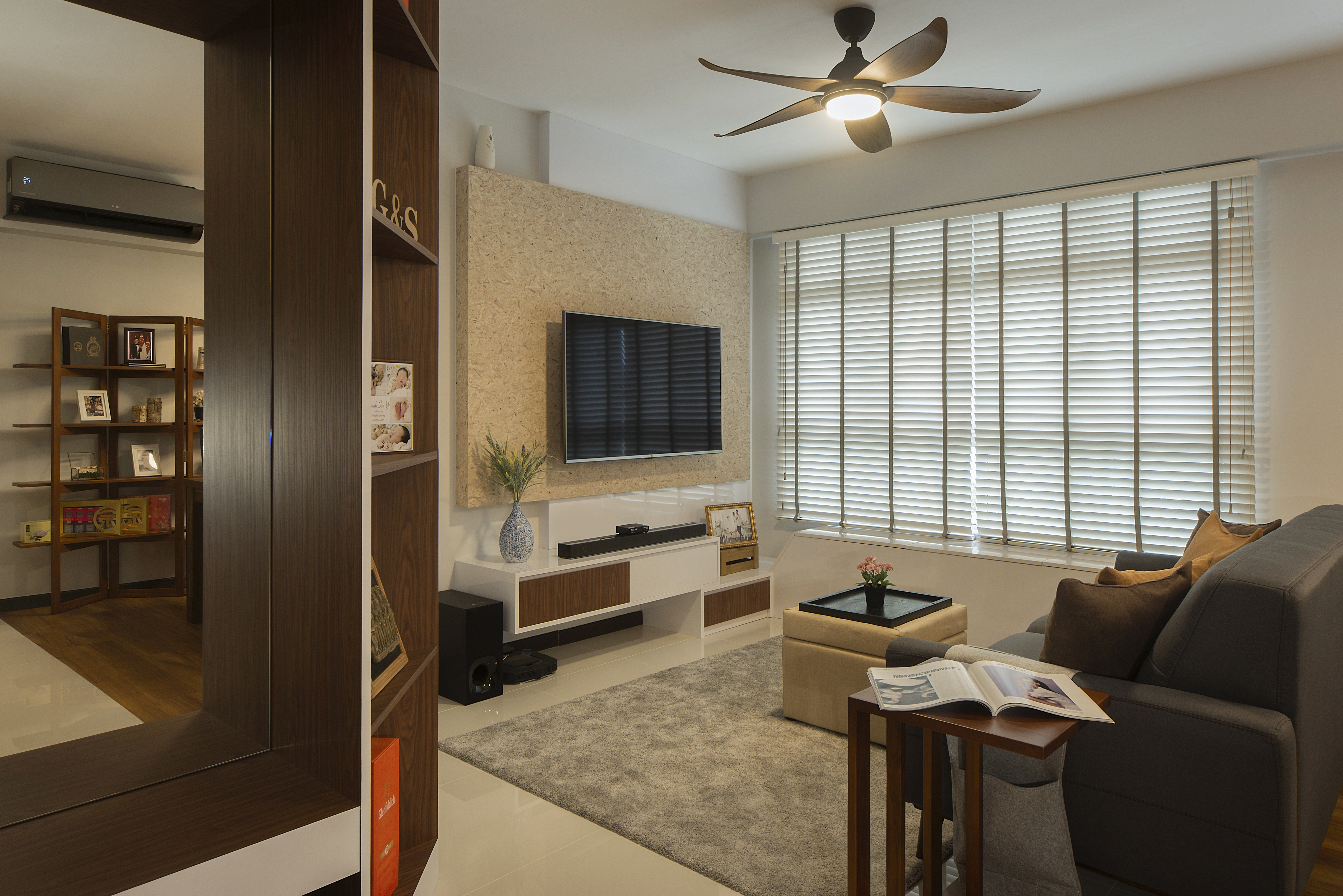 Modern Design - Living Room - HDB 4 Room - Design by Great Oasis Interior Design