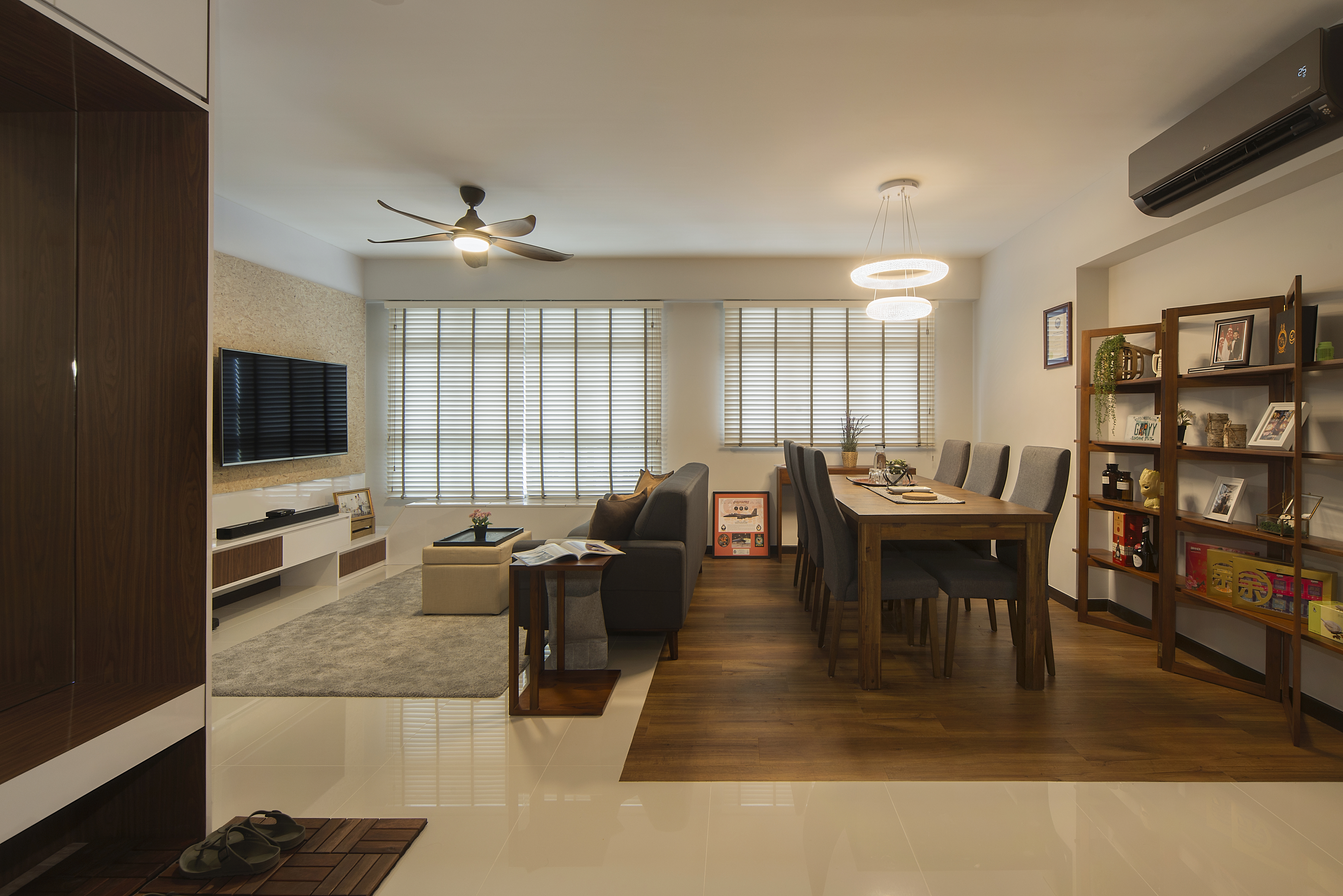 Modern Design - Living Room - HDB 4 Room - Design by Great Oasis Interior Design