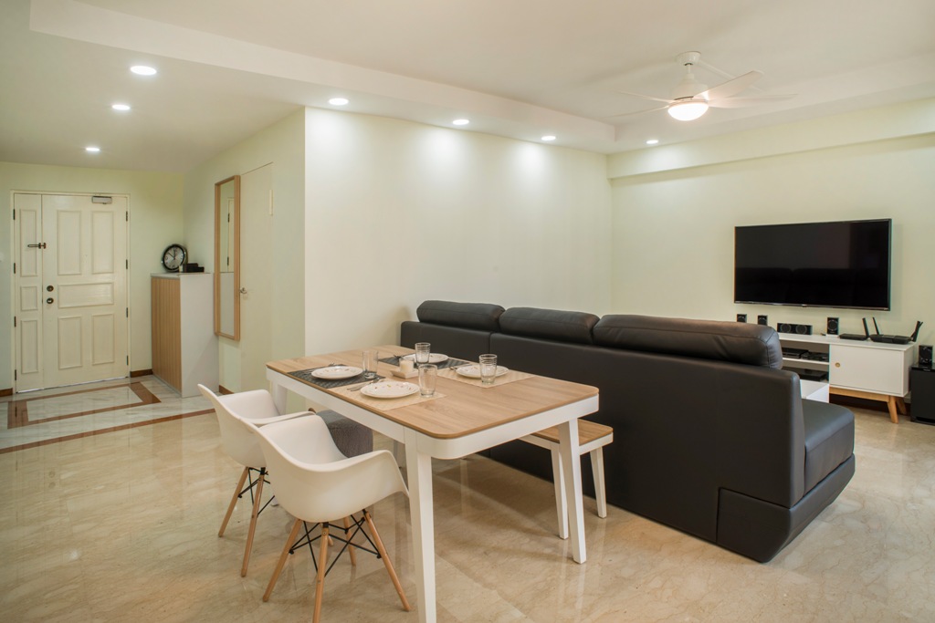 Contemporary, Modern Design - Living Room - HDB 5 Room - Design by Great Oasis Interior Design