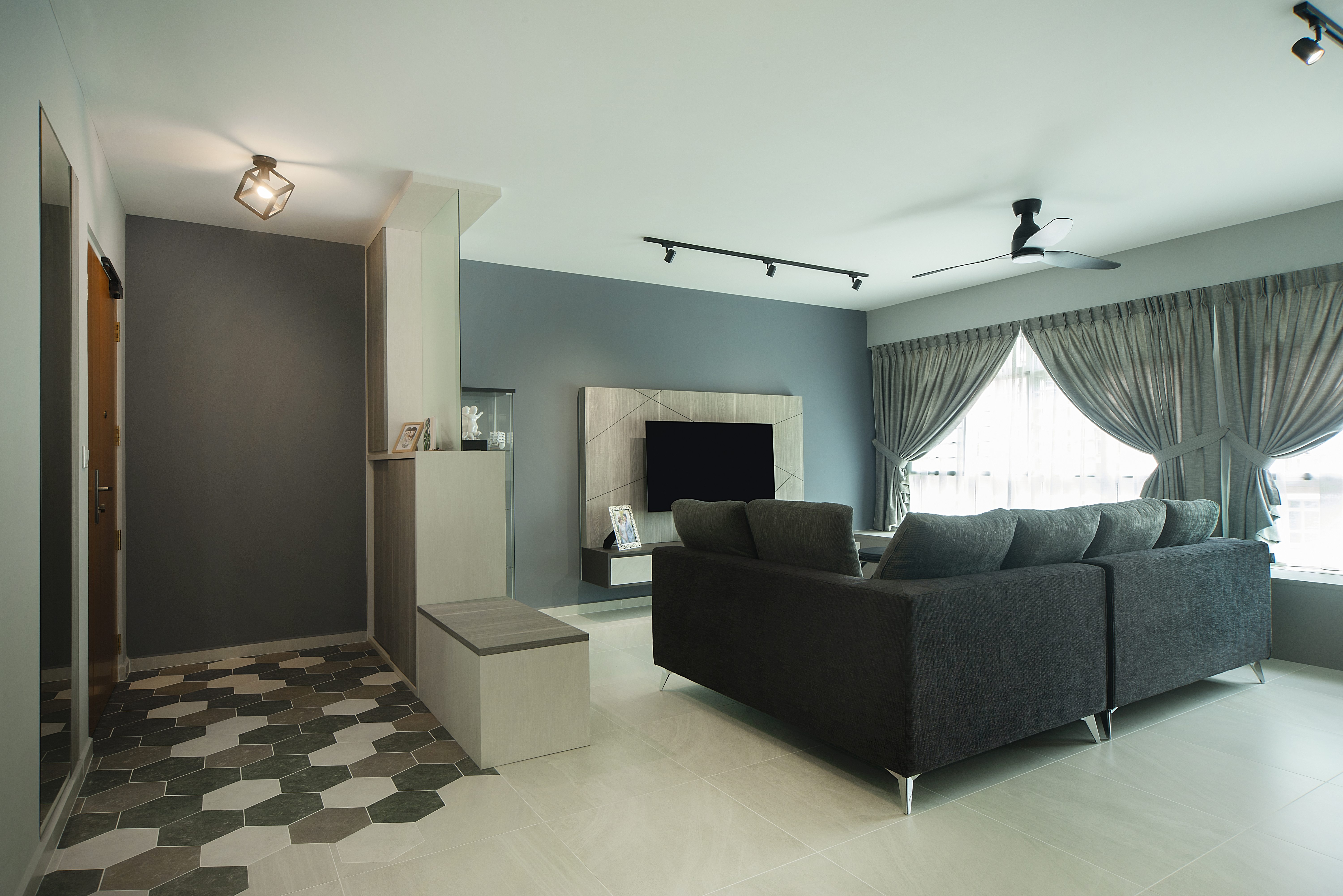 Modern Design - Living Room - HDB 5 Room - Design by Great Oasis Interior Design