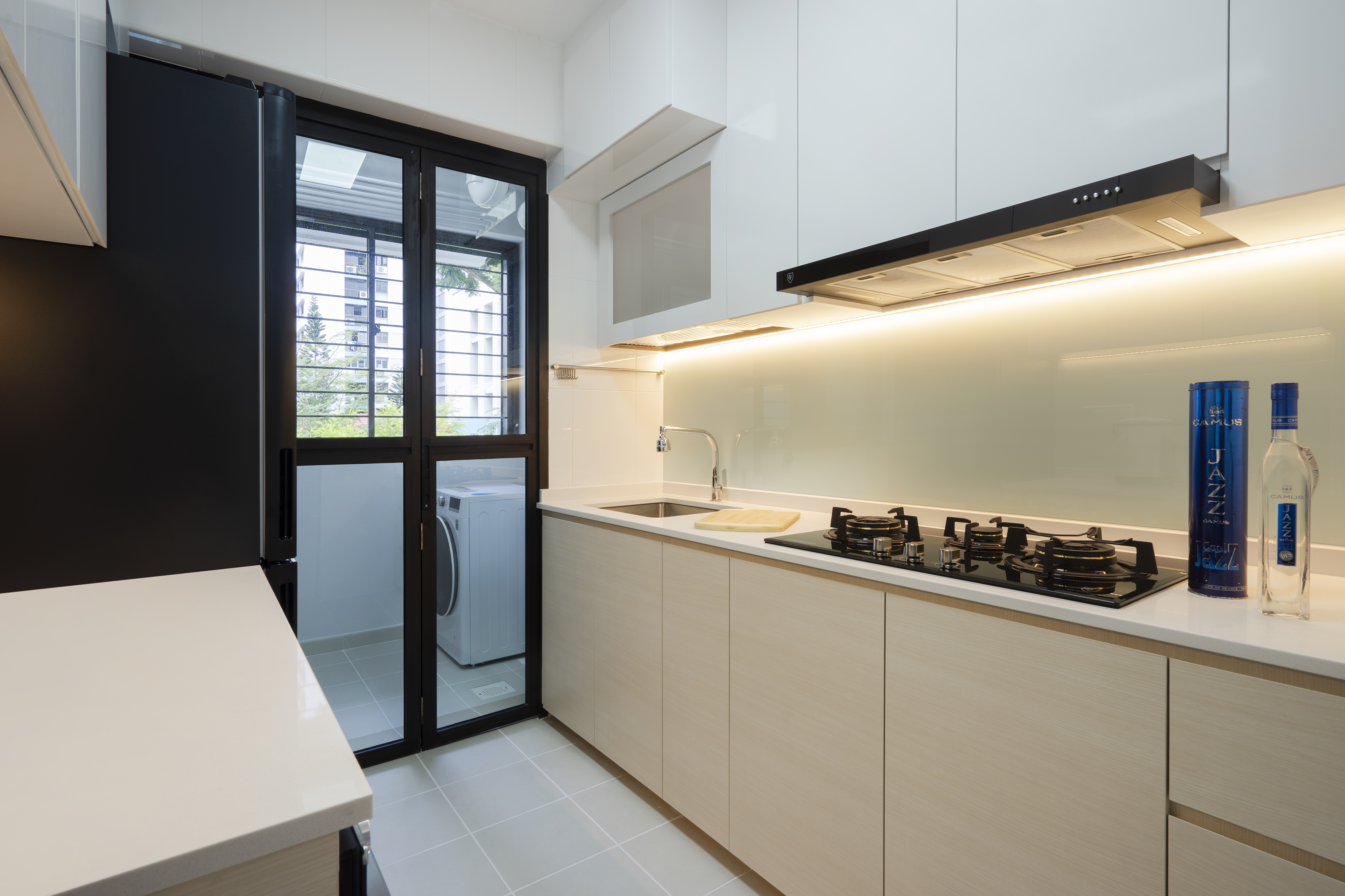 Contemporary, Modern Design - Kitchen - HDB 3 Room - Design by Great Oasis Interior Design