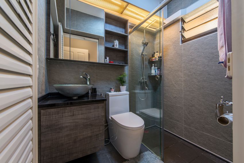 Modern Design - Bathroom - HDB 4 Room - Design by GSID
