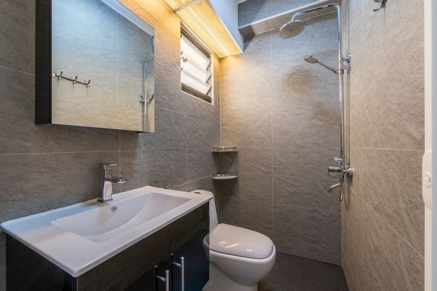 Modern Design - Bathroom - HDB 4 Room - Design by GSID