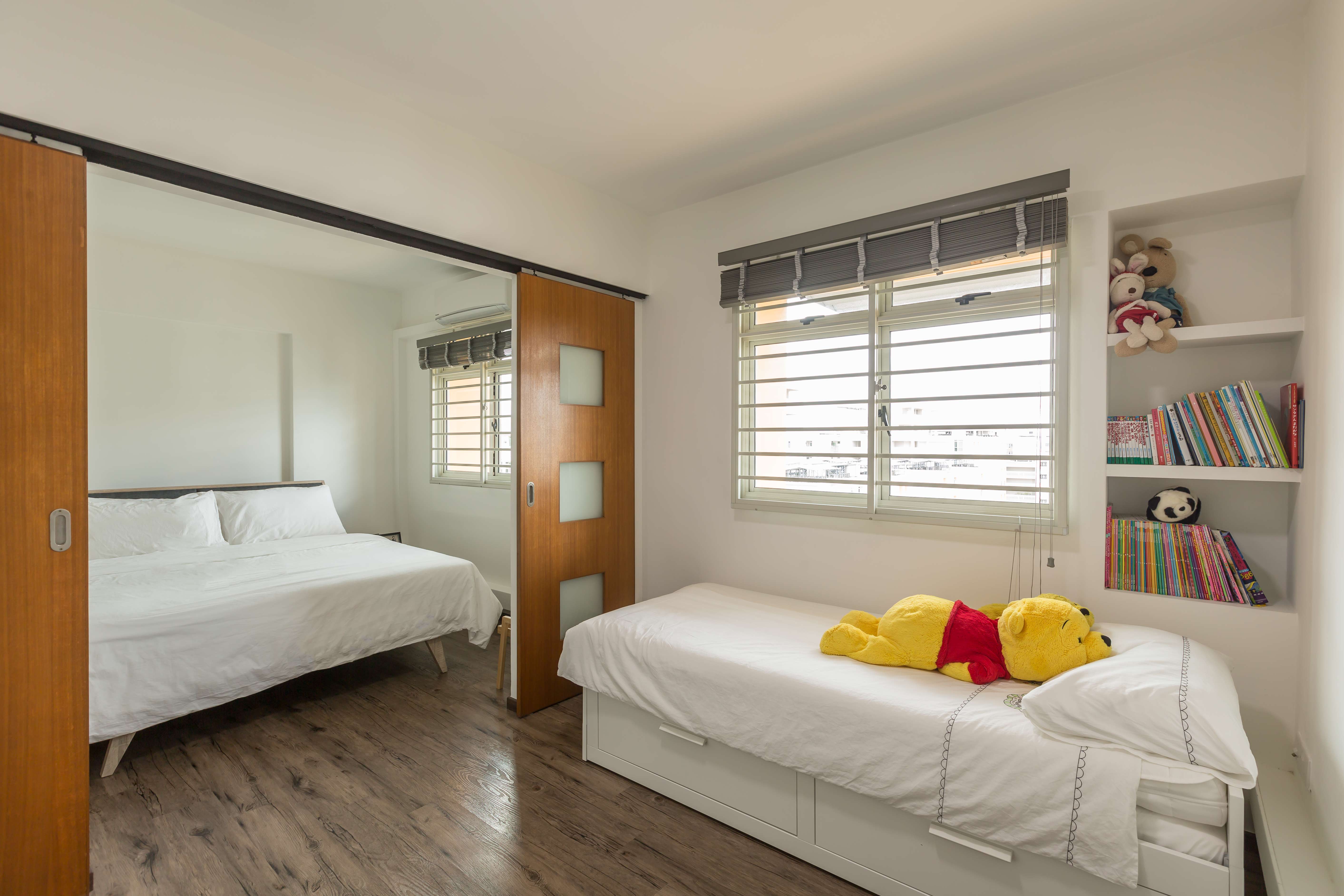 Industrial, Rustic Design - Bedroom - HDB 5 Room - Design by GSID