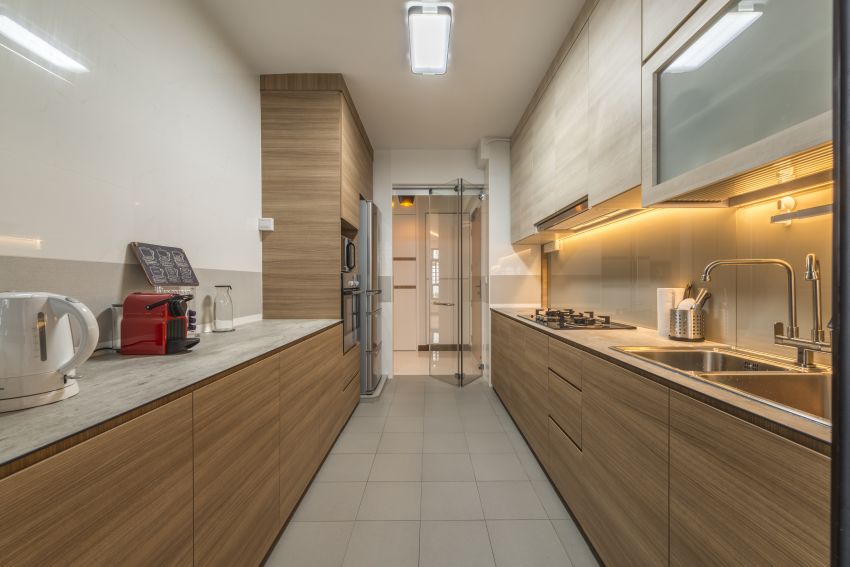 Scandinavian Design - Kitchen - HDB 5 Room - Design by GV Design & Construction