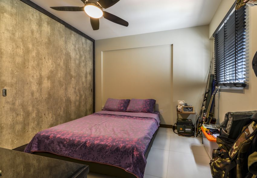 Eclectic, Modern Design - Bedroom - HDB 4 Room - Design by GV Design & Construction