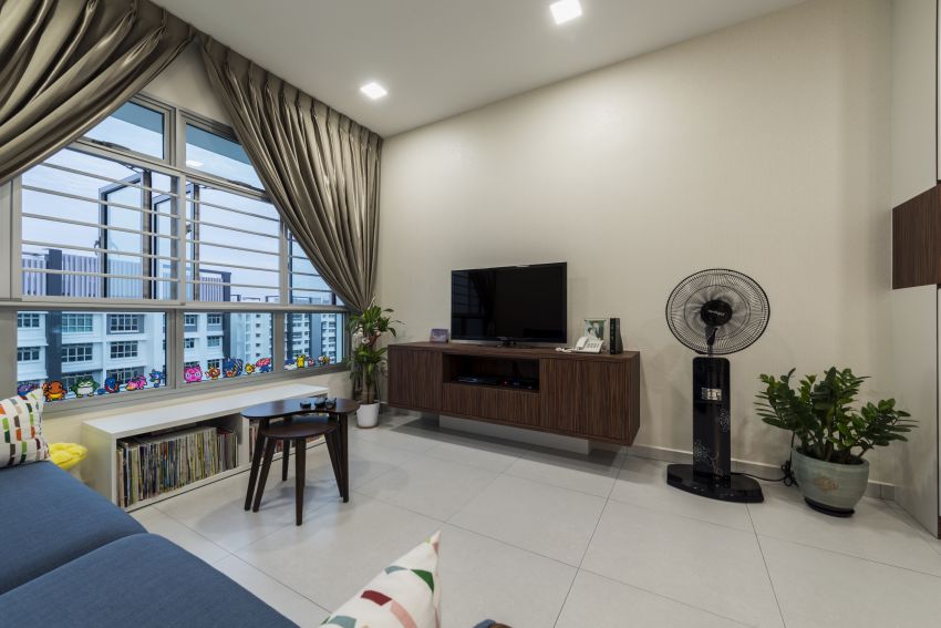 Minimalist Design - Living Room - HDB 5 Room - Design by GV Design & Construction