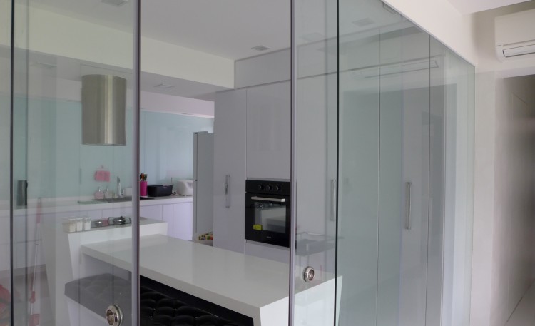 Minimalist, Modern Design - Kitchen - HDB 5 Room - Design by Happy Lodge Renovation