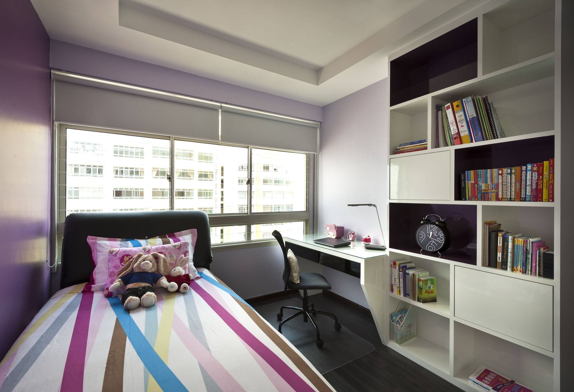 Contemporary, Modern Design - Bedroom - HDB 4 Room - Design by Home Choice Services and Consultant