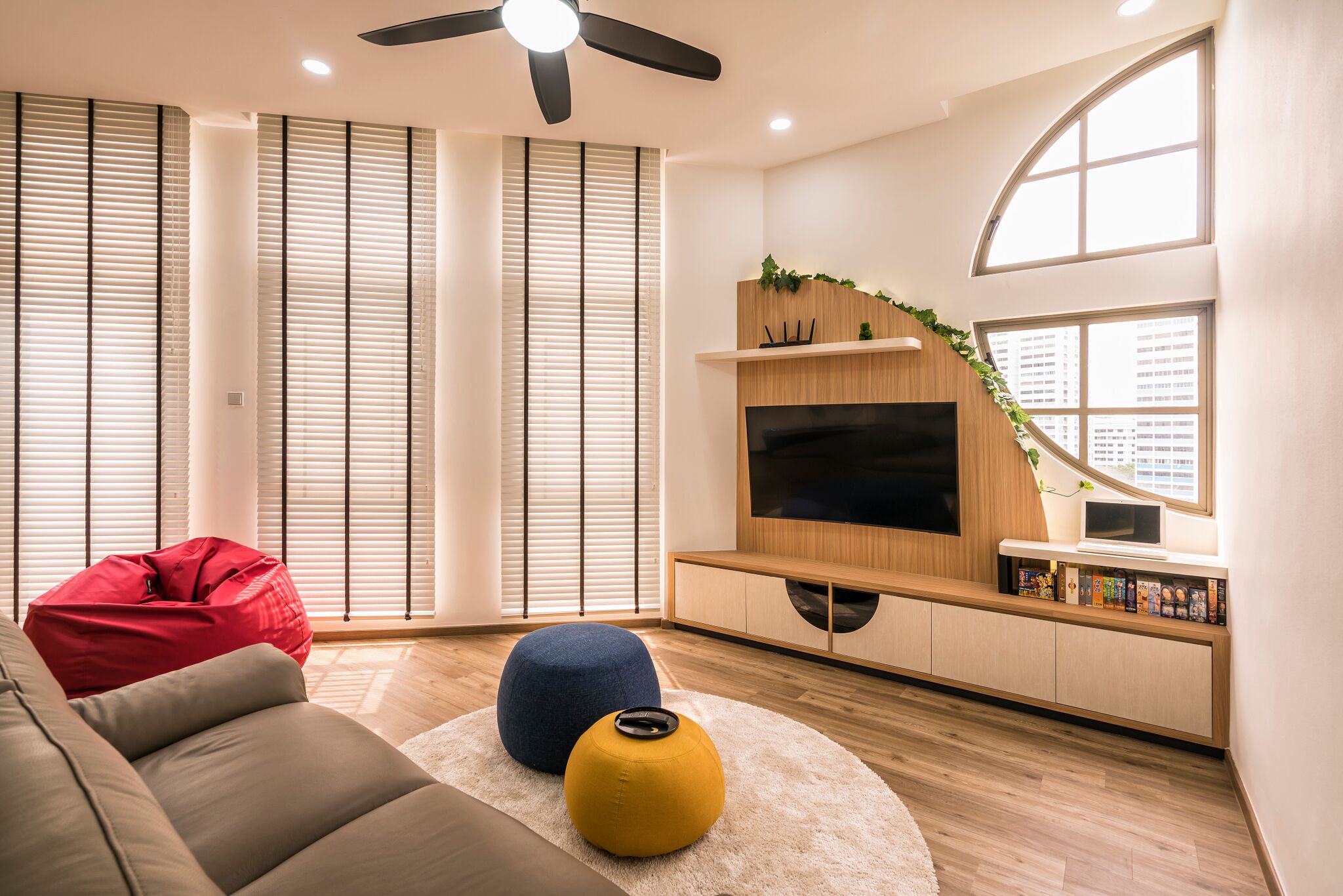 Contemporary, Modern Design - Living Room - Condominium - Design by Home Concepts Interior & Design Pte Ltd