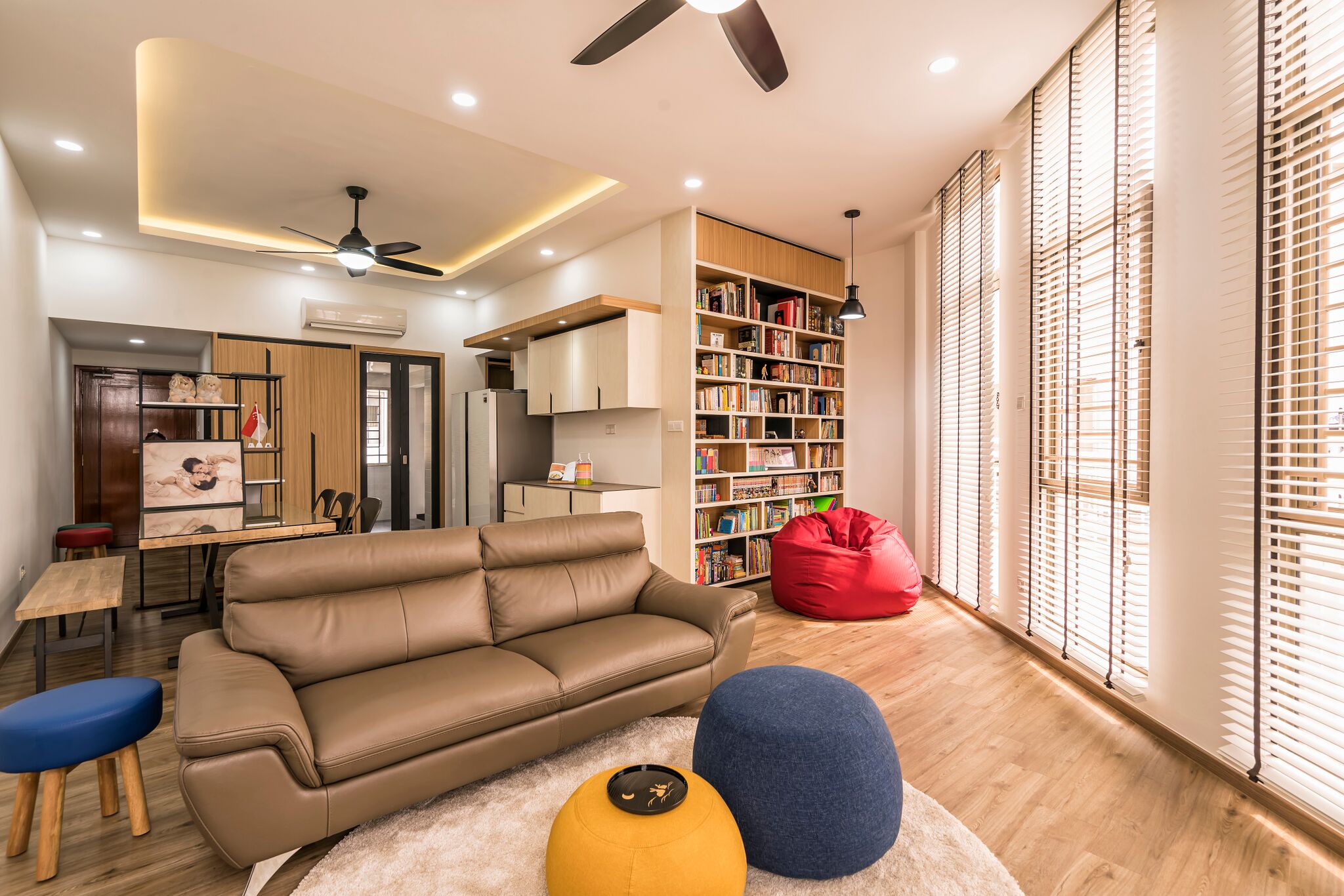 Contemporary, Modern Design - Living Room - Condominium - Design by Home Concepts Interior & Design Pte Ltd