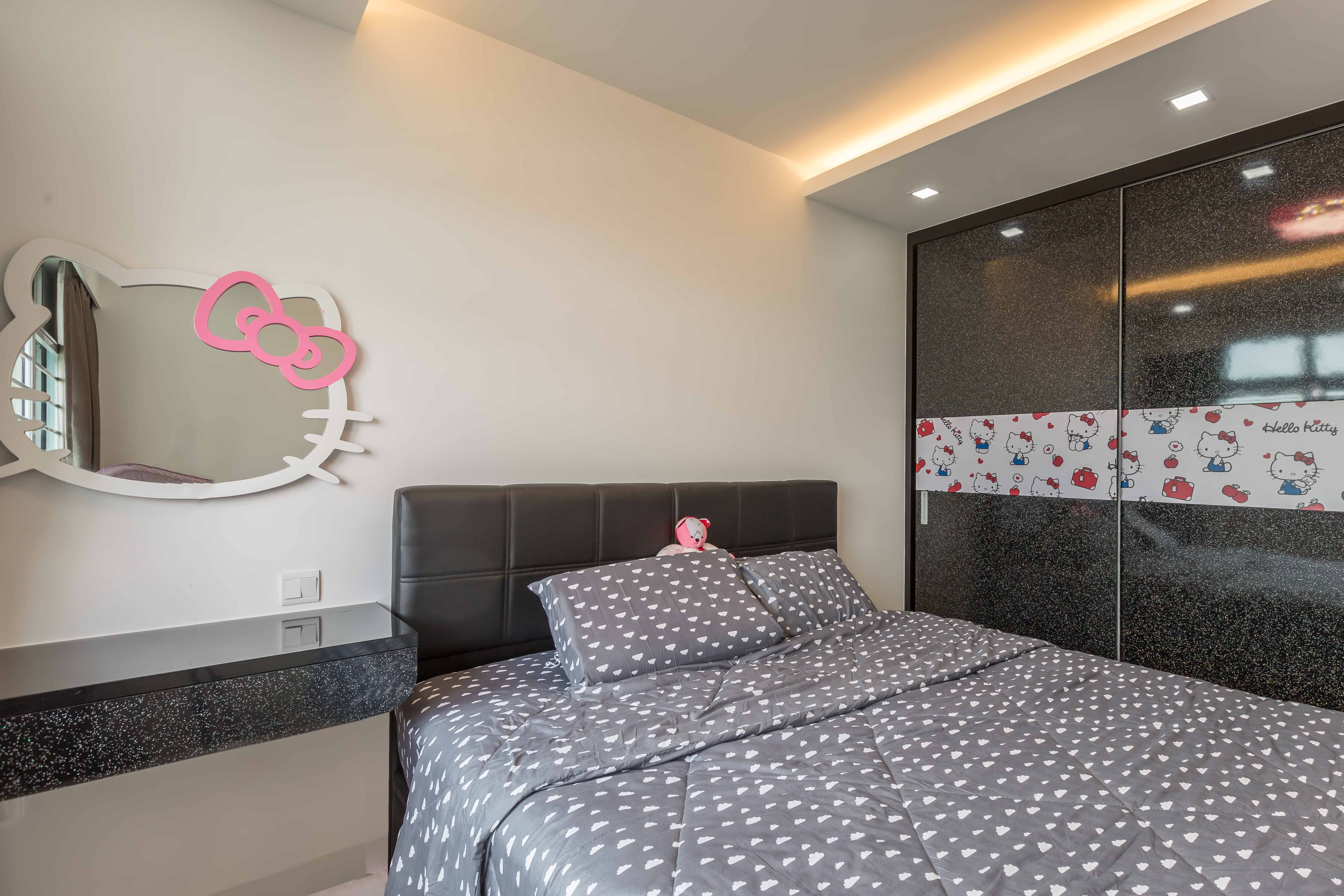 Classical, Contemporary Design - Bedroom - HDB 4 Room - Design by Home Concepts Interior & Design Pte Ltd