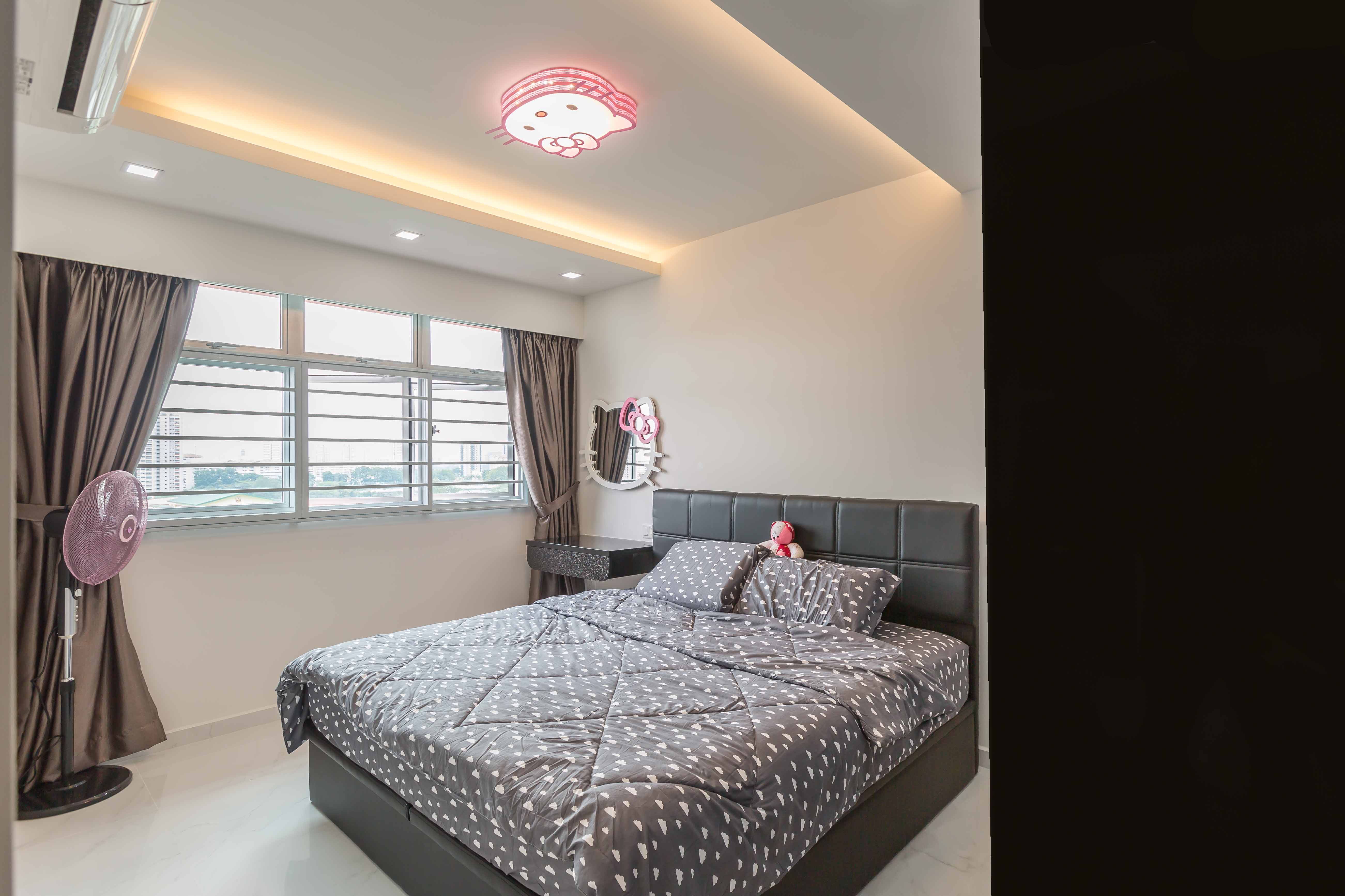 Classical, Contemporary Design - Bedroom - HDB 4 Room - Design by Home Concepts Interior & Design Pte Ltd