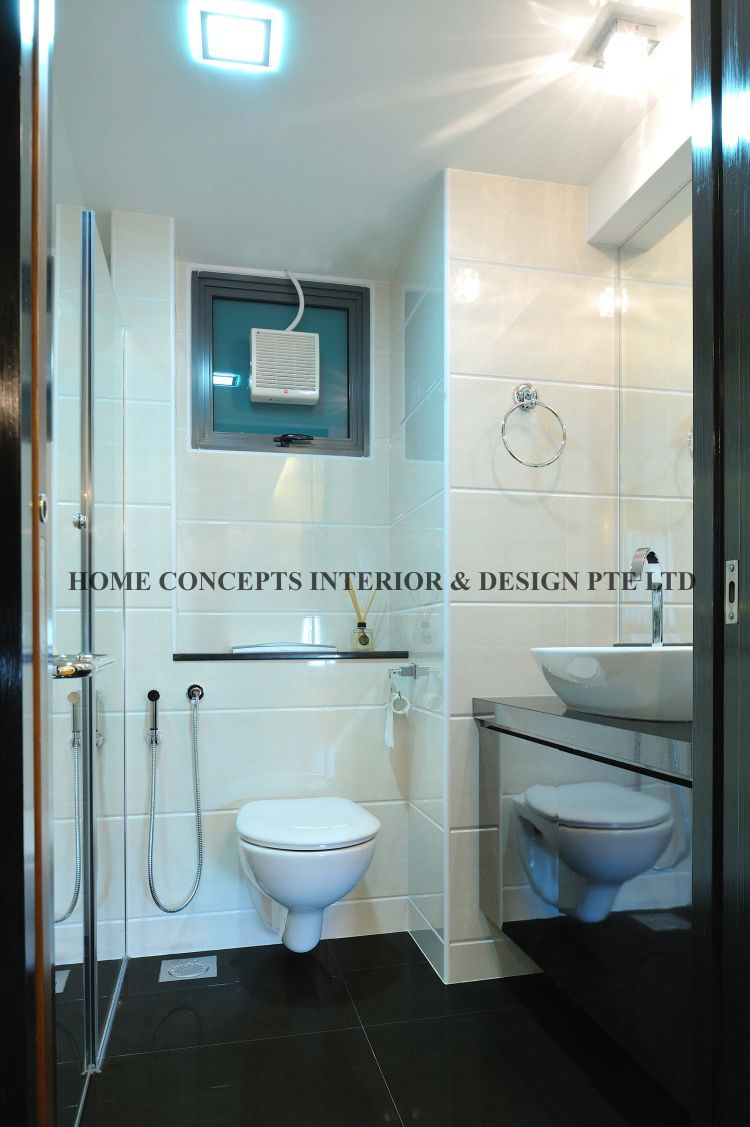Classical, Modern Design - Bathroom - HDB 4 Room - Design by Home Concepts Interior & Design Pte Ltd