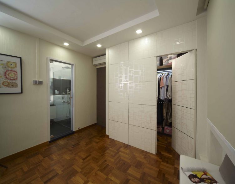 Minimalist, Modern Design - Bedroom - HDB 5 Room - Design by Home Design Base