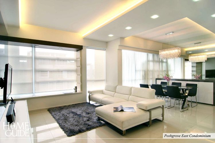 Contemporary, Modern Design - Living Room - Condominium - Design by Home Guide Design & Contracts Pte Ltd