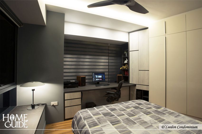 Contemporary, Rustic Design - Bedroom - Condominium - Design by Home Guide Design & Contracts Pte Ltd