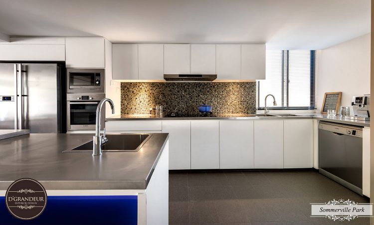 Contemporary, Modern Design - Kitchen - Condominium - Design by Home Guide Design & Contracts Pte Ltd