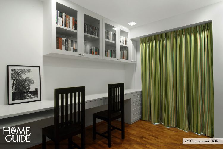 Minimalist, Scandinavian Design - Study Room - HDB 3 Room - Design by Home Guide Design & Contracts Pte Ltd