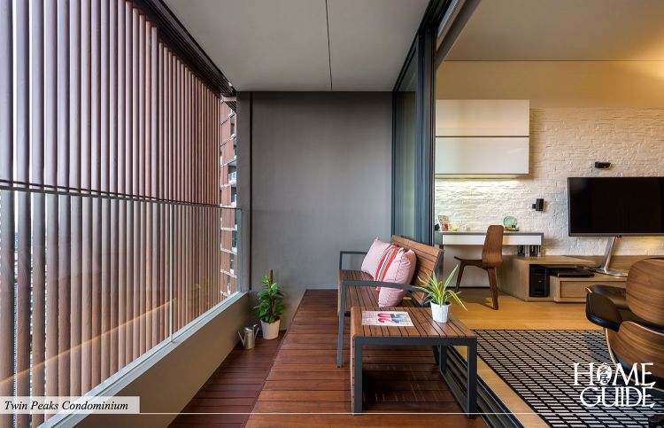 Contemporary, Minimalist Design - Balcony - Condominium - Design by Home Guide Design & Contracts Pte Ltd