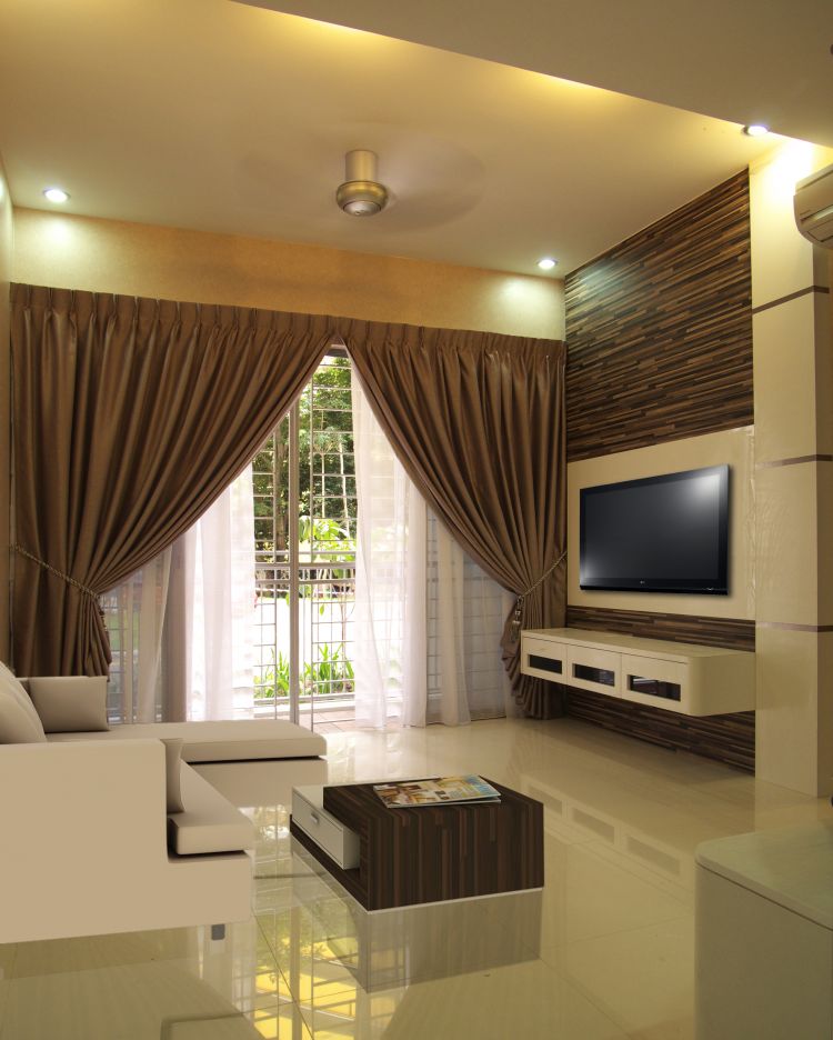 Classical, Modern Design - Living Room - HDB 4 Room - Design by Home Reno Pte Ltd