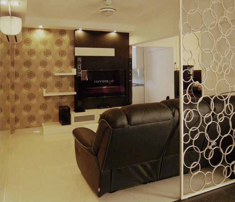 Classical, Modern Design - Living Room - HDB 4 Room - Design by Home Reno Pte Ltd