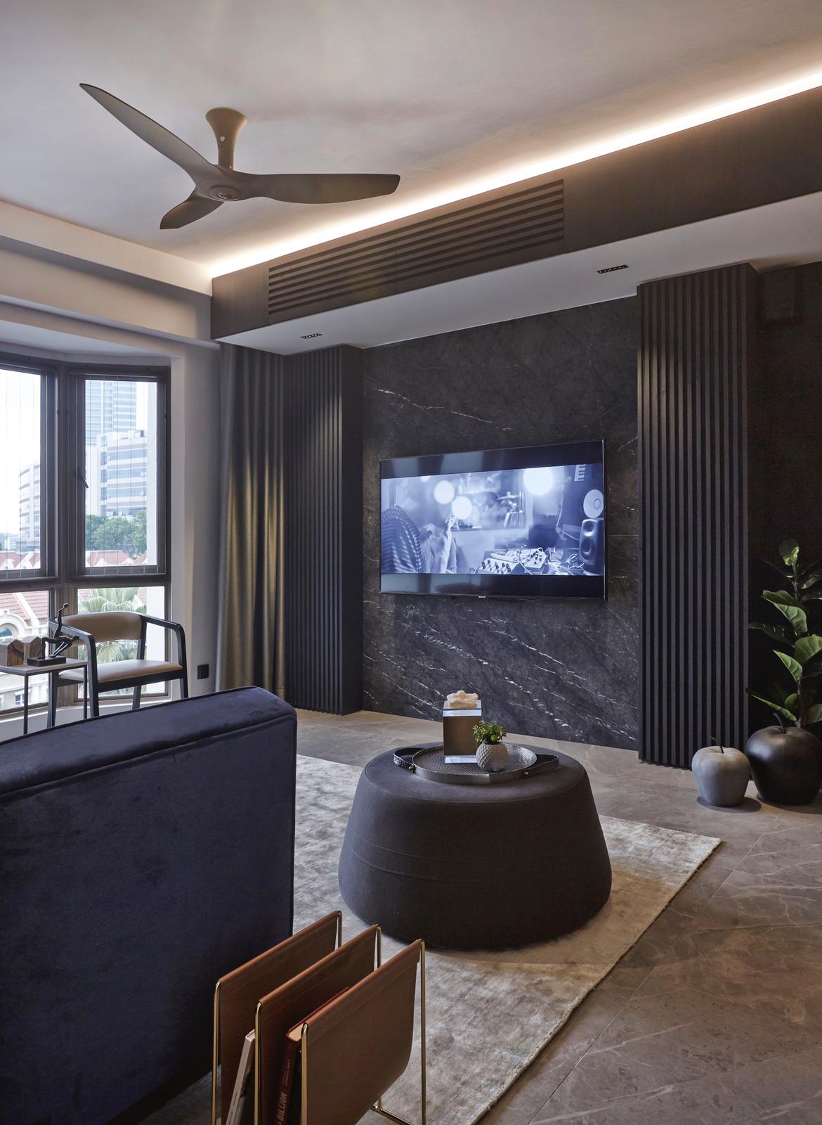 Contemporary Design - Living Room - Condominium - Design by Honeycomb Design Studio