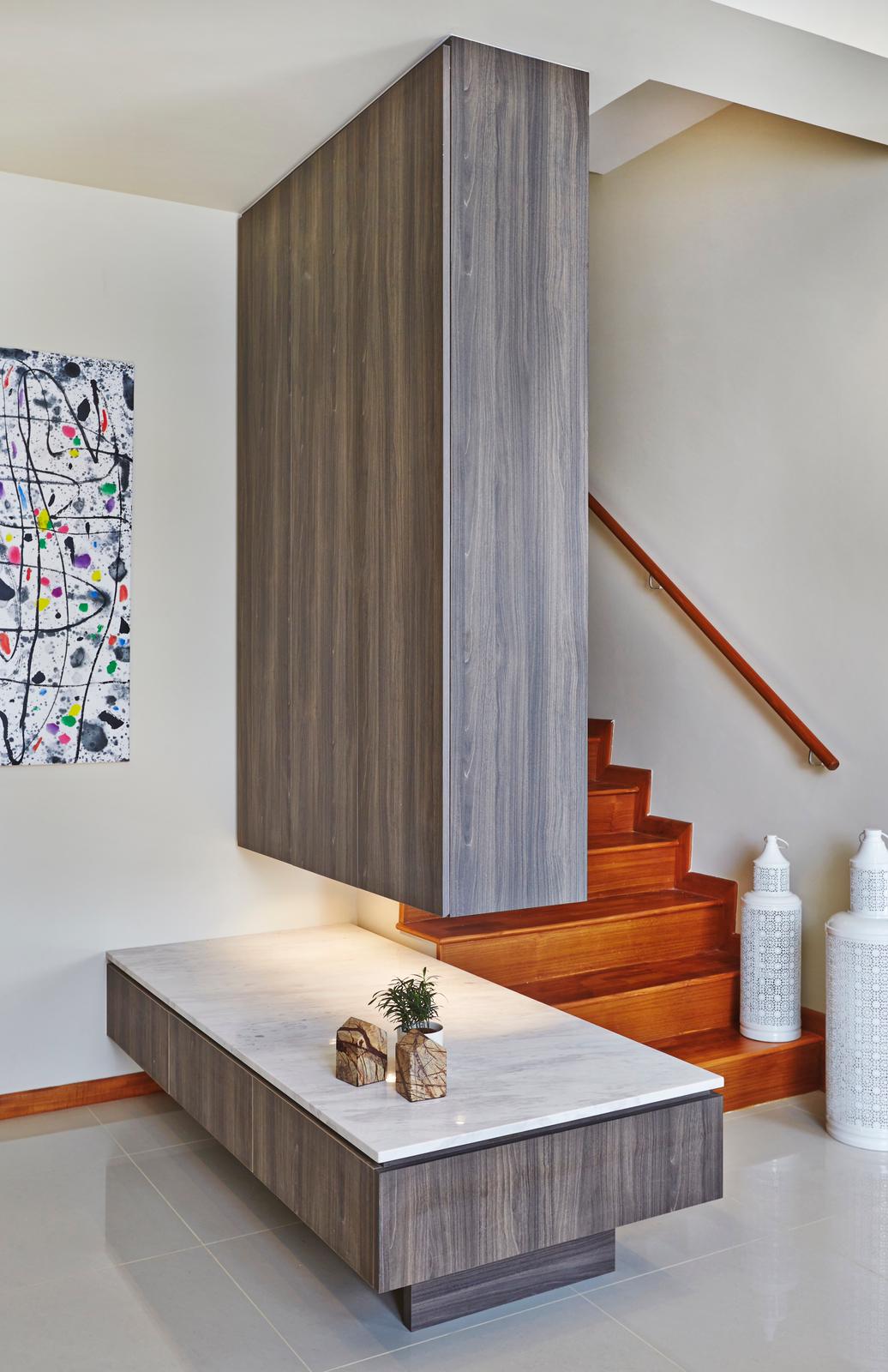 Industrial Design - Living Room - Condominium - Design by Honeycomb Design Studio