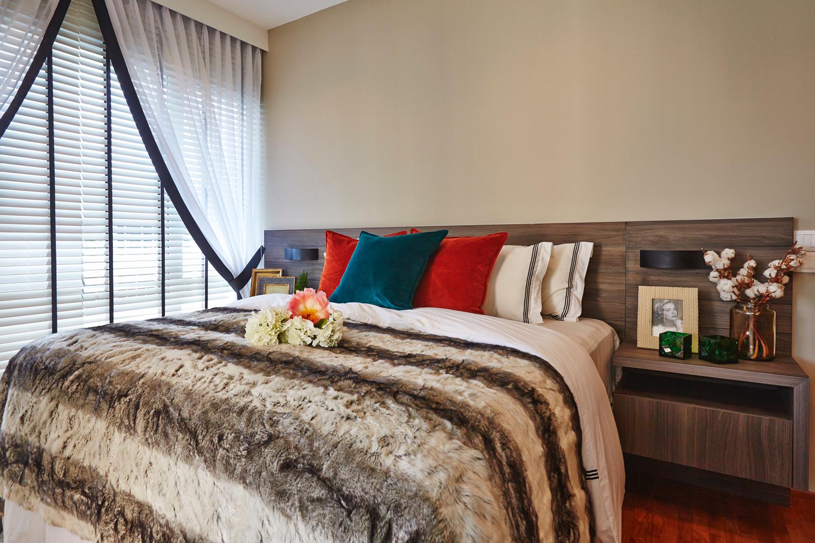 Industrial Design - Bedroom - Condominium - Design by Honeycomb Design Studio